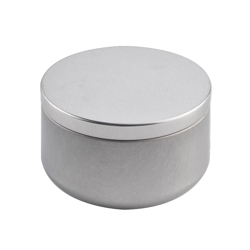 180ml primary slver color tin candle box 180ml primary slver color tin candle box