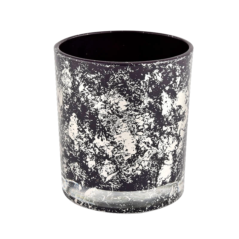 Sunny Glassware Black glass candle jar for making supply wholesale Sunny Glassware Black glass candle jar for making supply wholesale
