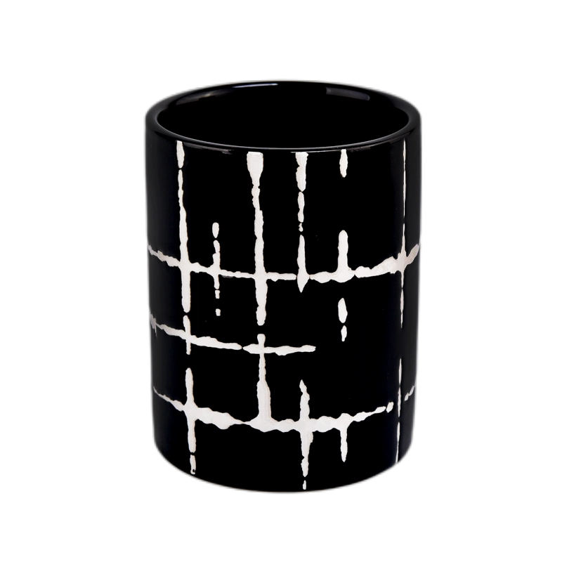 luxury 11oz black ceramic candle jar luxury 11oz black ceramic candle jar