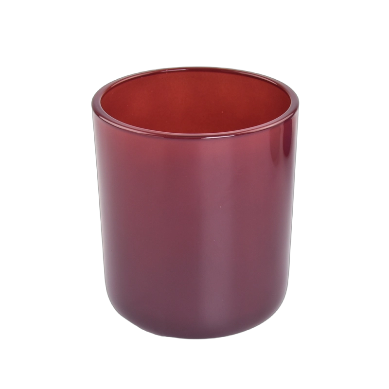 Small MOQ Glass Candle Holders Customized 15oz Glass Candle Vessels
