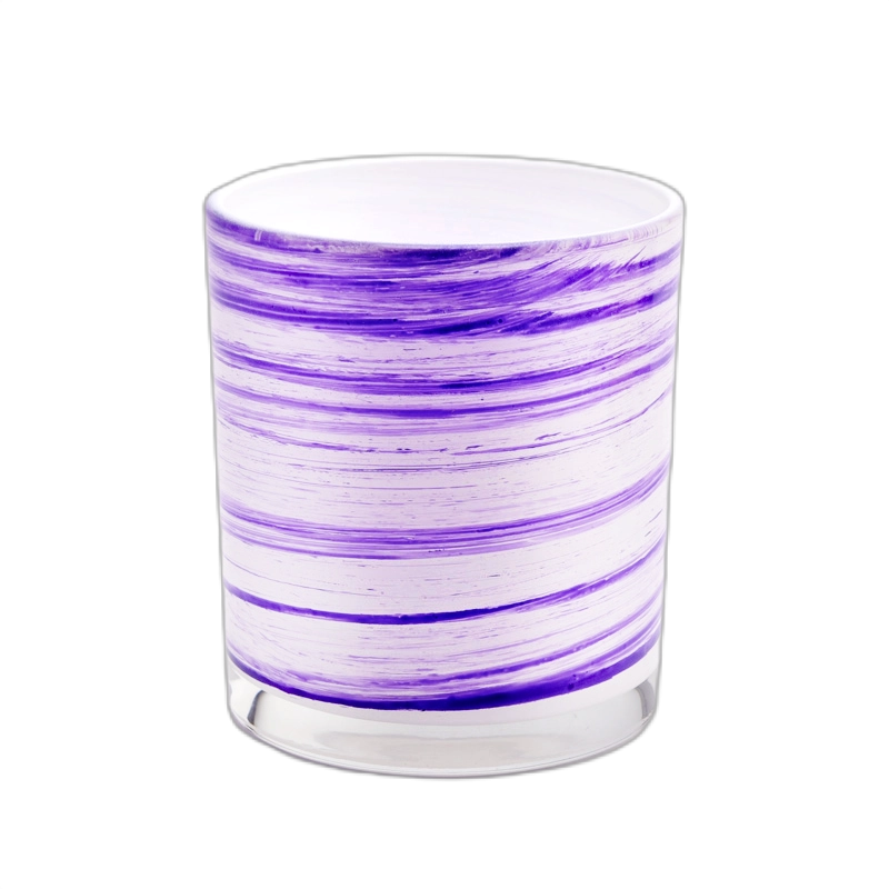 wholesale luxury unique empty 8oz 10oz scented candles glass vessels