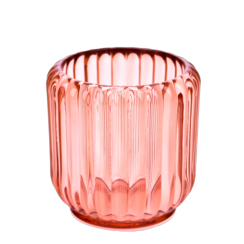 200ml vertical glass candle jar for candle making