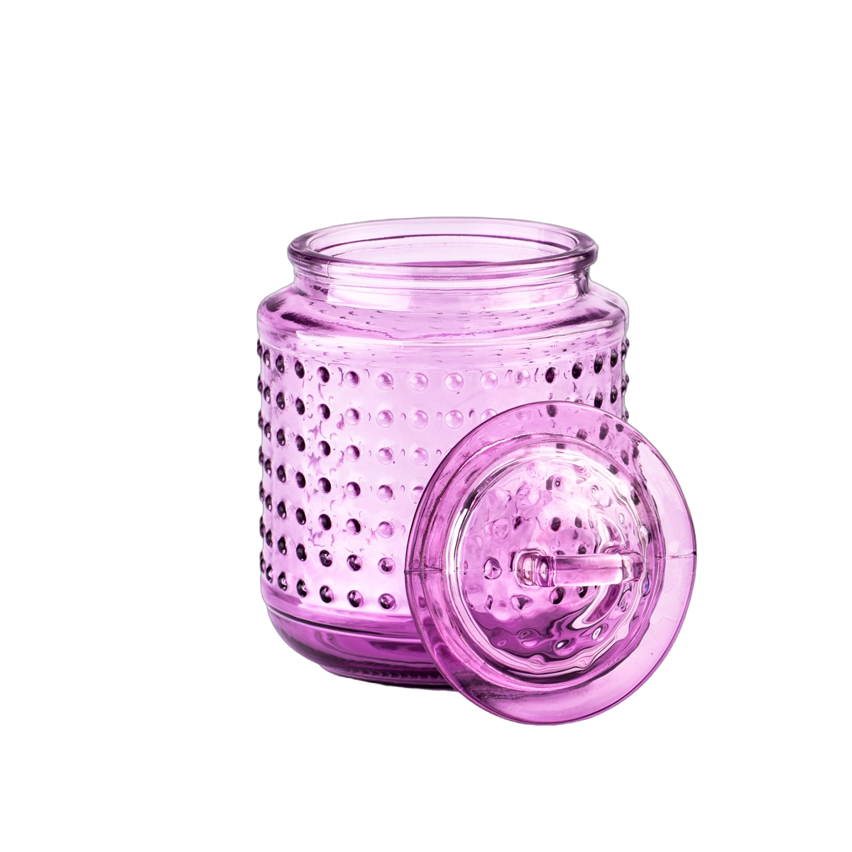 Beautiful Luxury Jumbo Glass Candle Jar With Lids 20oz Glass Candle Vessels Wholesale