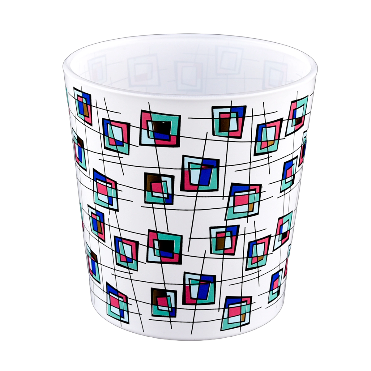 Luxury Custom Printing Glass Candle Vessels 18oz Glass Candle Jars - COPY - ikrop9