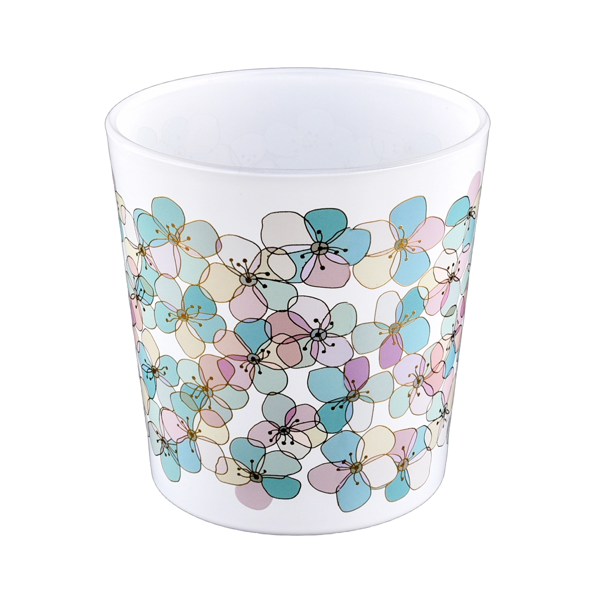 Luxury Custom Printing Glass Candle Vessels 18oz Glass Candle Jars Luxury Custom Printing Glass Candle Vessels 18oz Glass Candle Jars