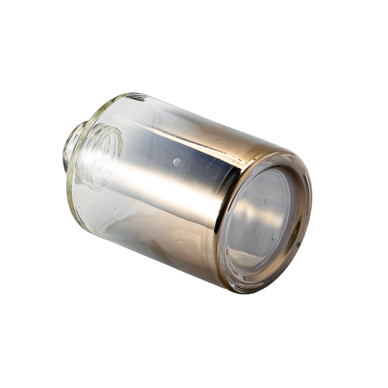 Modern fragrance decorated gradated glass reed diffuser bottle luxurious empty Modern fragrance decorated gradated glass reed diffuser bottle luxurious empty