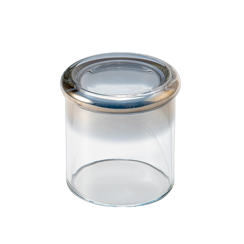 Luxury custom graded glass candle jars for home decor Luxury custom graded glass candle jars for home decor