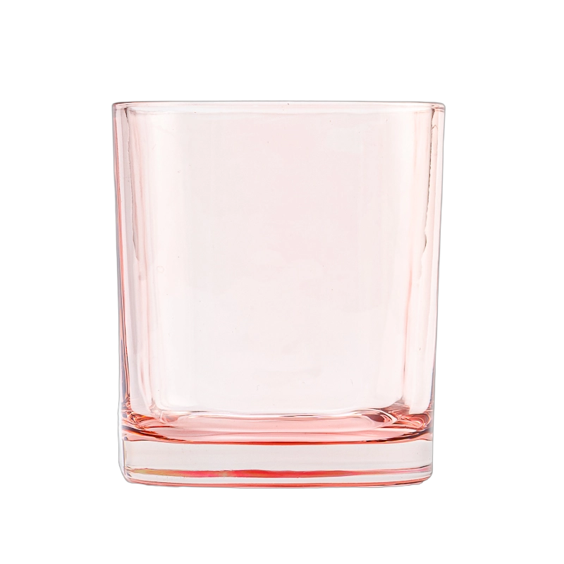 China Großhandel Luxus 8oz Quadratglaskerkerglas Hersteller