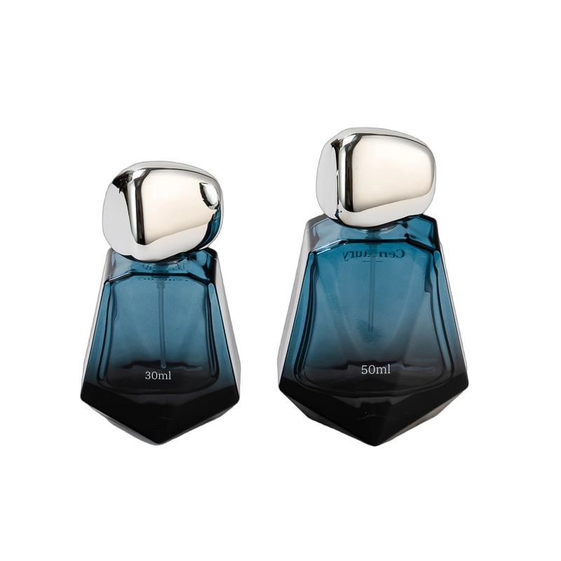 50ml empty glass perfume bottle with ball cap 50ml empty glass perfume bottle with ball cap
