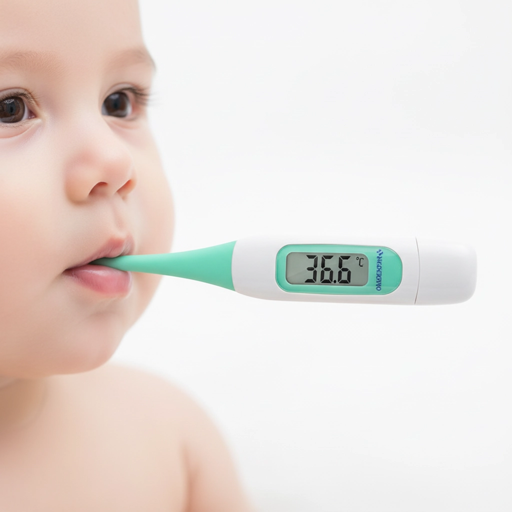 Velkoobchodní digitální teploměr pro kojence pro domácí použití ústní teploměr LCD Klinický elektronický digitální tělesný teploměr Flexibilní
