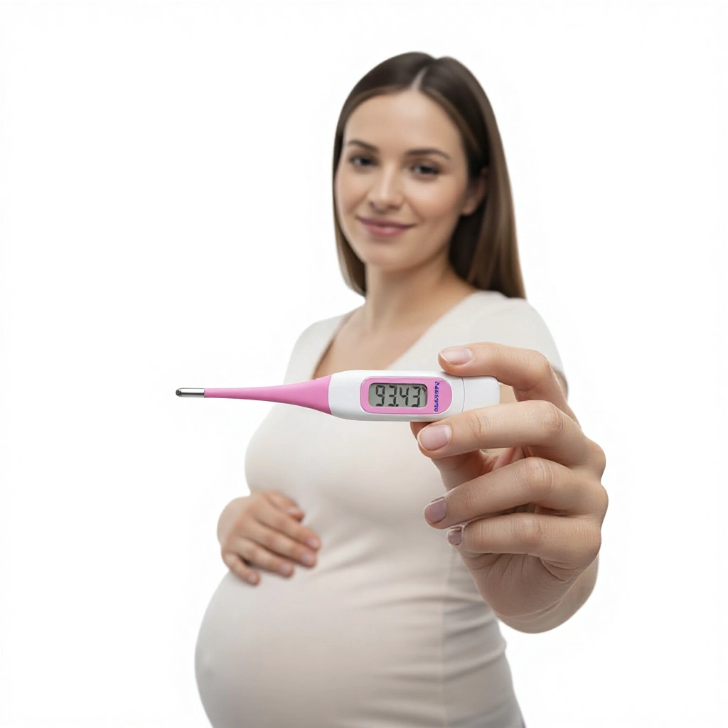 Flexible Spitze Ovulation Oral Medical Clinical Electronic Fieber Digitale Thermometer Fruchtbarkeitsvorhersage und Ovulationsverfolgung