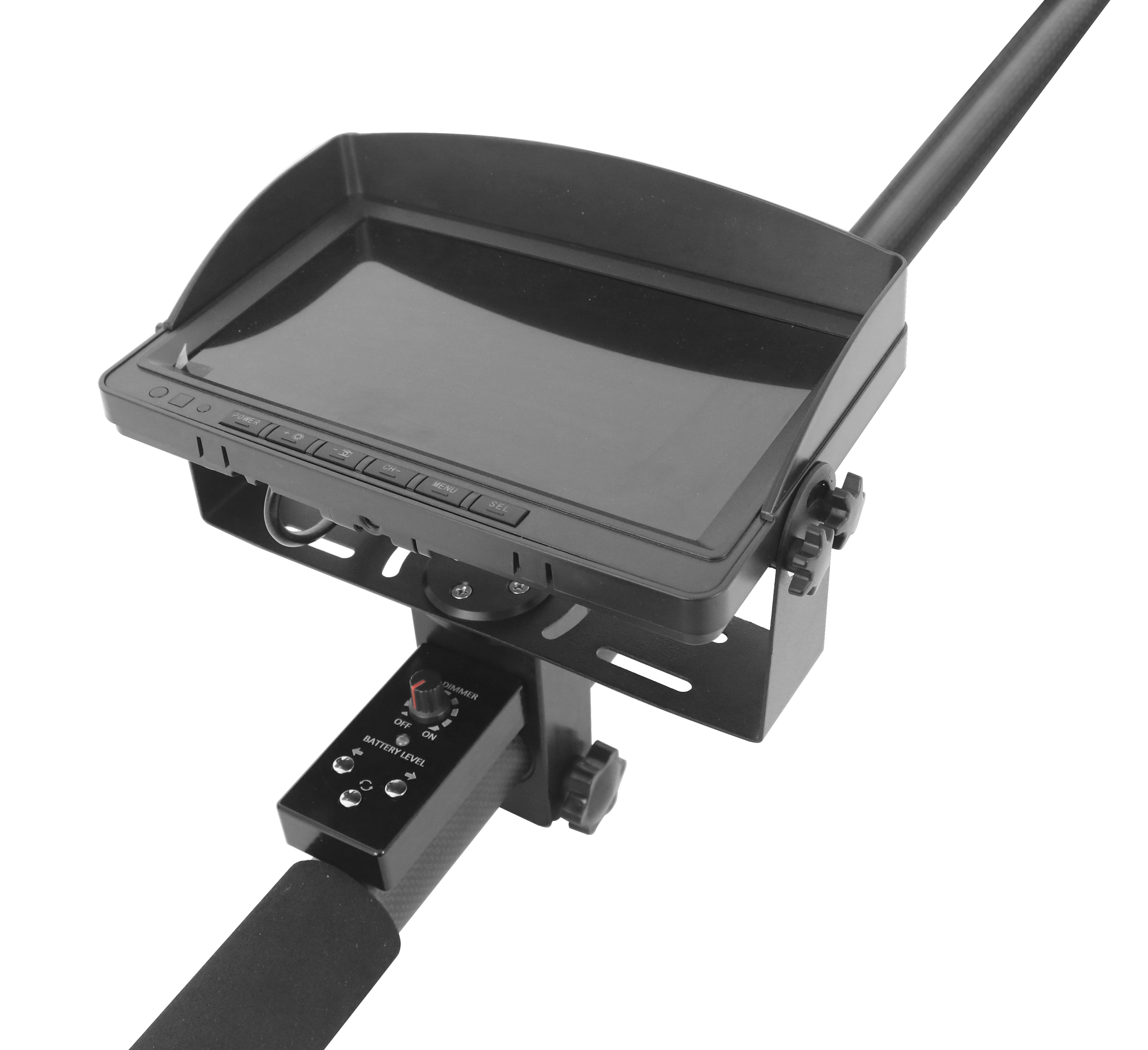 360° Carbon-Fiber Telescopic Pole Camera
