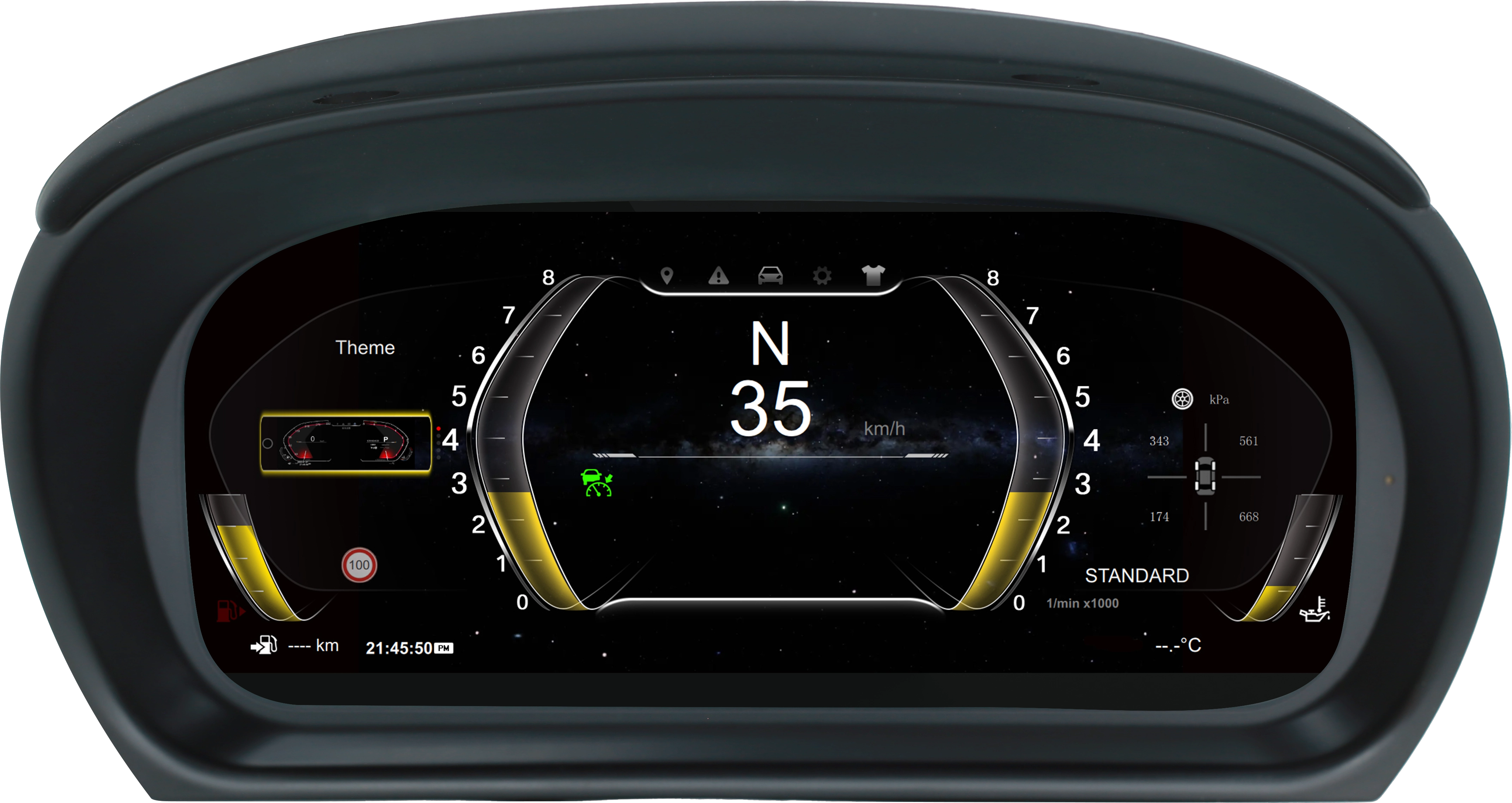 شاشة الضوء الأزرق 12.3 بوصة 1 جيجابايت (RAM) 4 جيجابايت (ROM) BMW E90 INDASH LCD