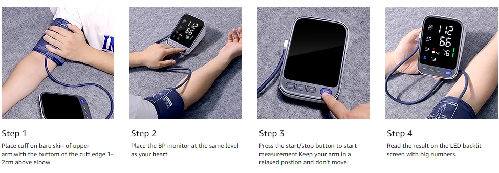 how do you use a blood pressure monitor