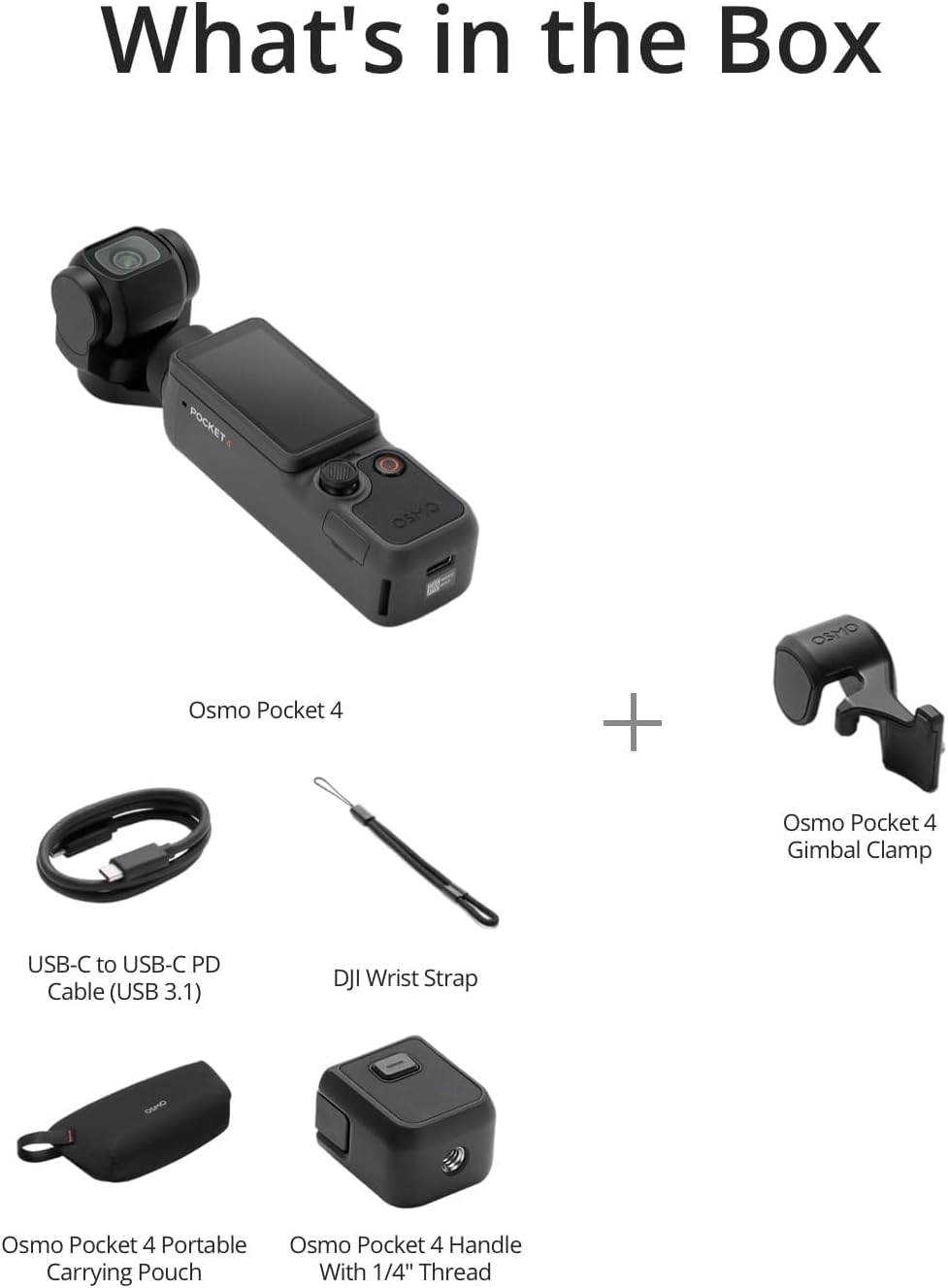 Toptan DJI Osmo Pocket 4 Standart Kombo