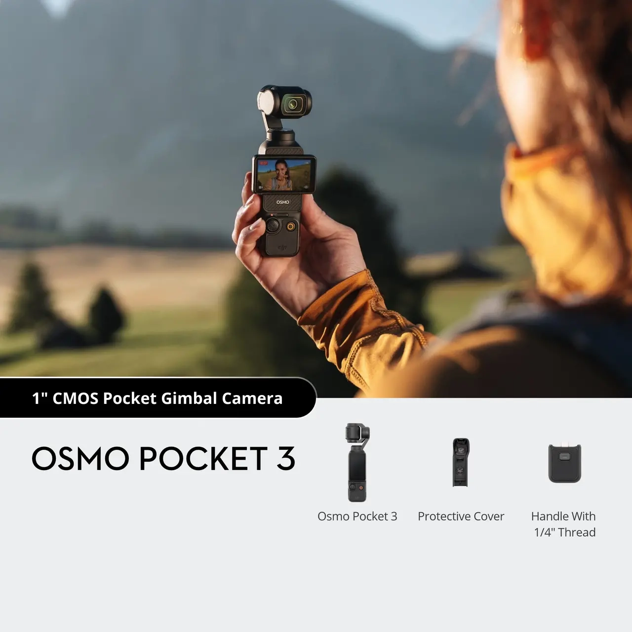 Toptan DJI Osmo Pocket 3 Standart Kombo
