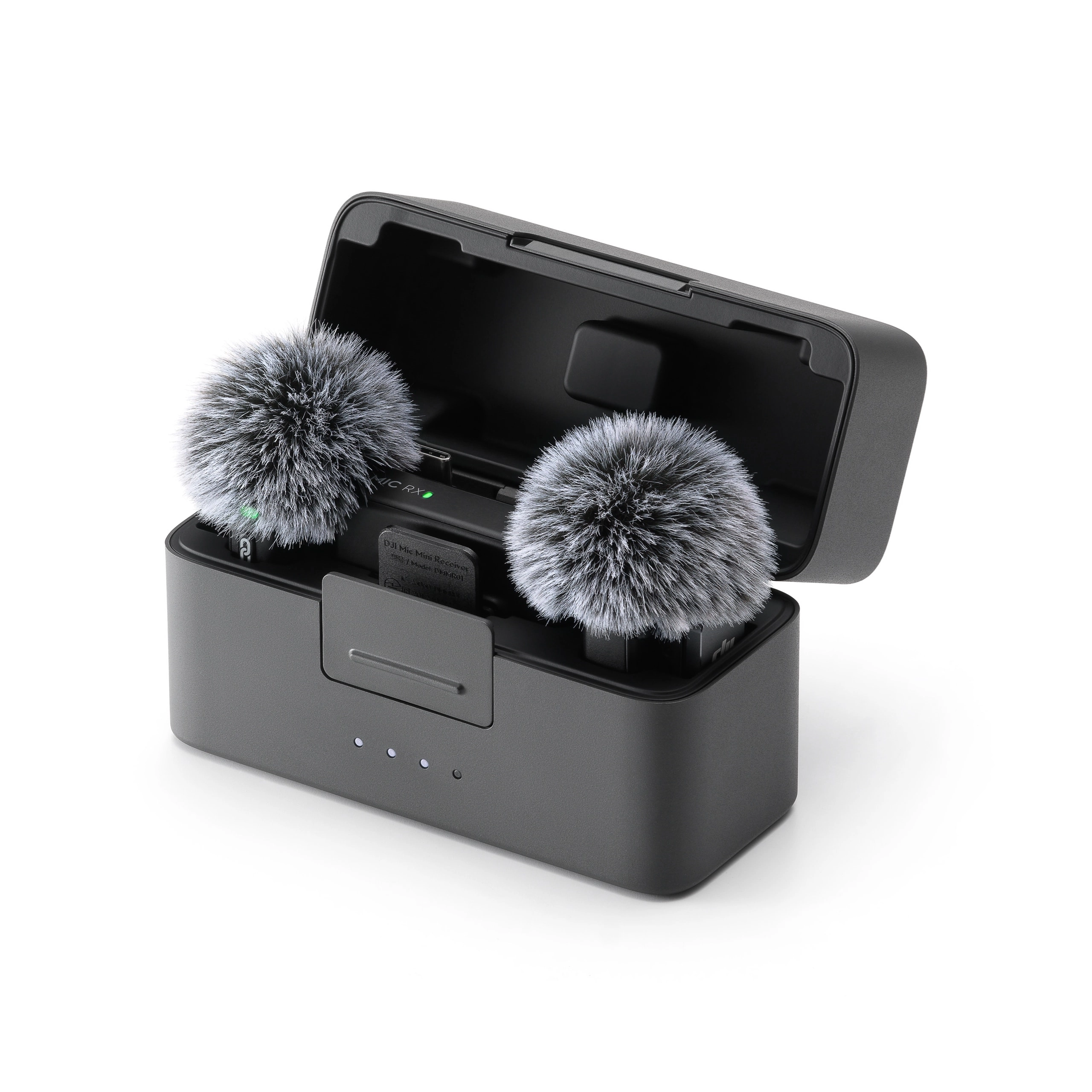 Toptan DJI Mic Mini 2S Mini Kablosuz Mikrofon (2 TX + 1 RX)