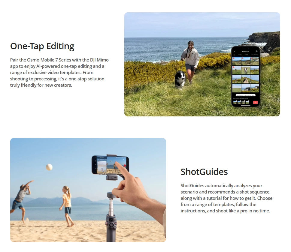 Toptan DJI Osmo Mobile 7P Akıllı Telefon Gimbal