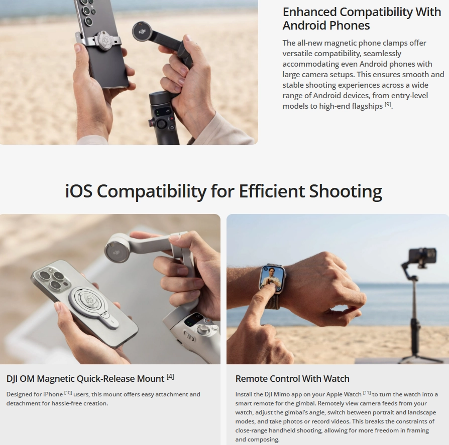 Toptan DJI Osmo Mobile 7P Akıllı Telefon Gimbal