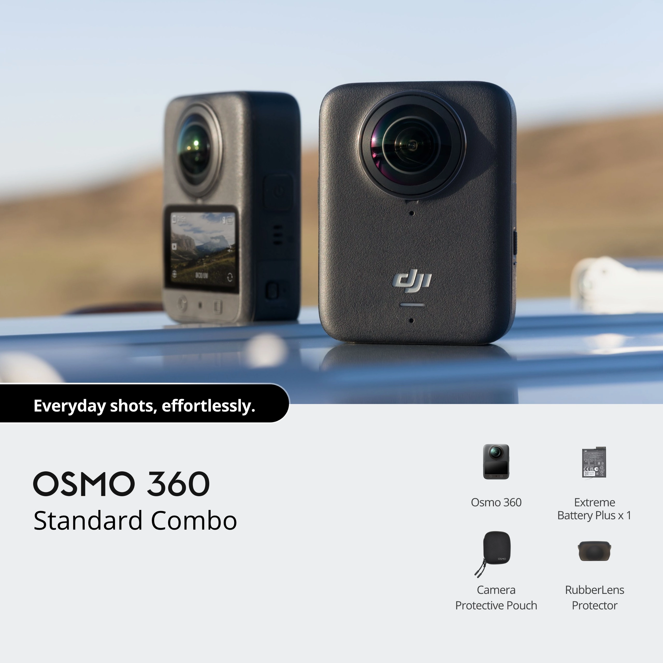 Toptan DJI Osmo 360 Standart Kombo 8K 360° Kamera