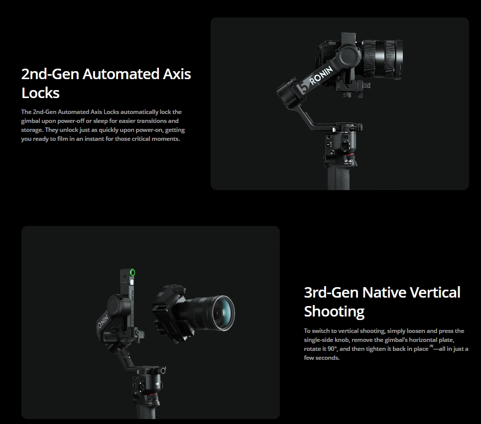 Toptan DJI RS 5 Combo El Tipi Gimbal Sabitleyici