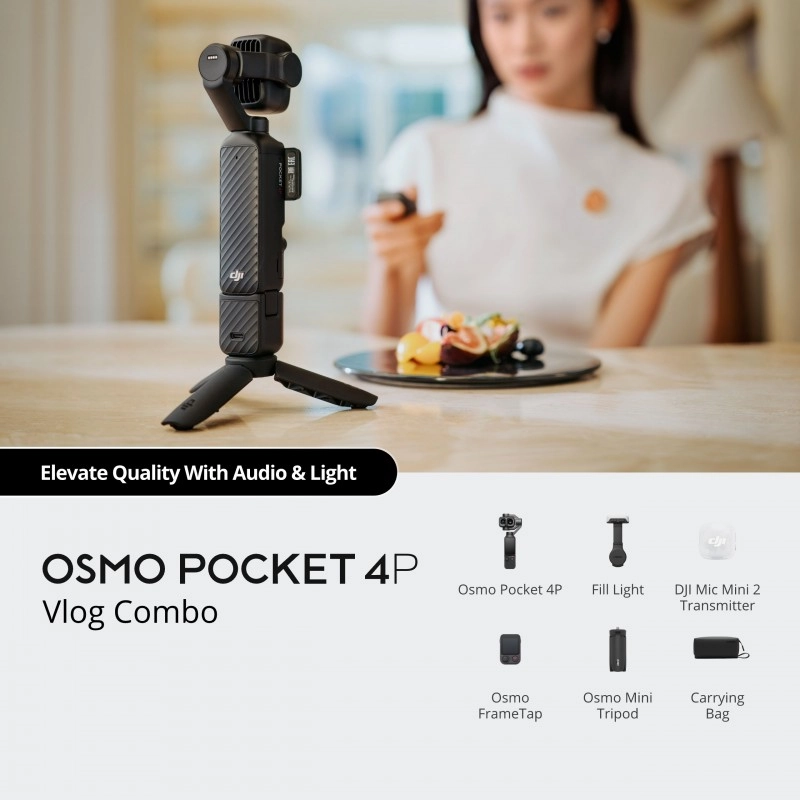 Combo DJI Osmo Pocket 4P Vlog all'ingrosso
