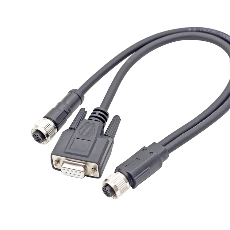 M12 female 5 pin to DSUB cables 9 PIN cables