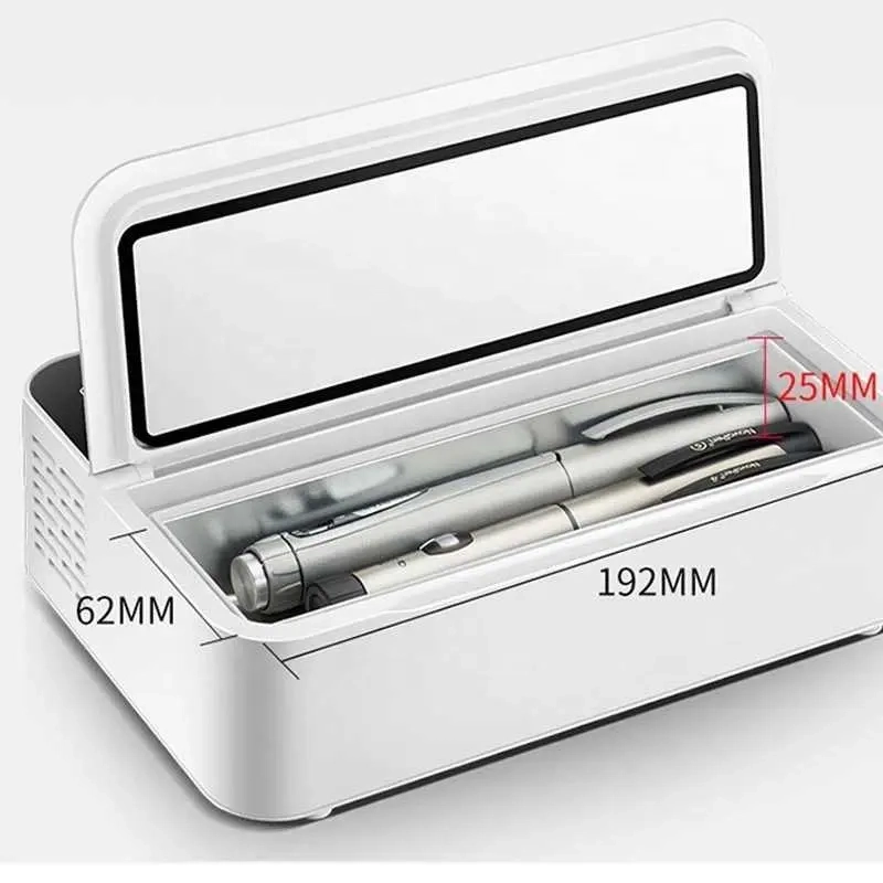 Estuche de viaje refrigerado termoeléctrico para refrigerador de insulina