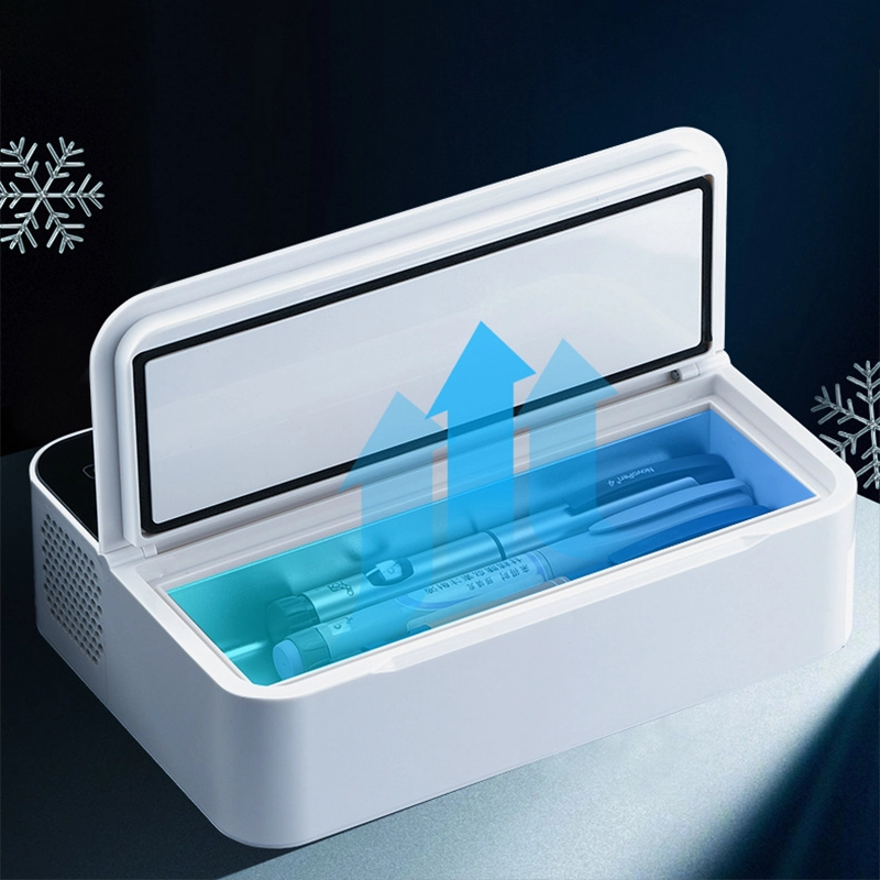 Estuche de viaje refrigerado termoeléctrico para refrigerador de insulina