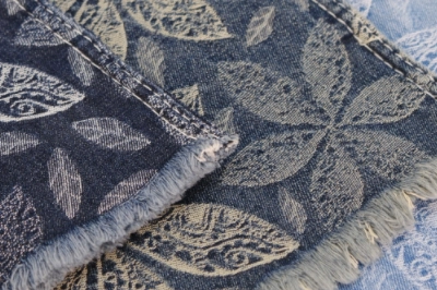 China Jacquard denim fabric manufacturer