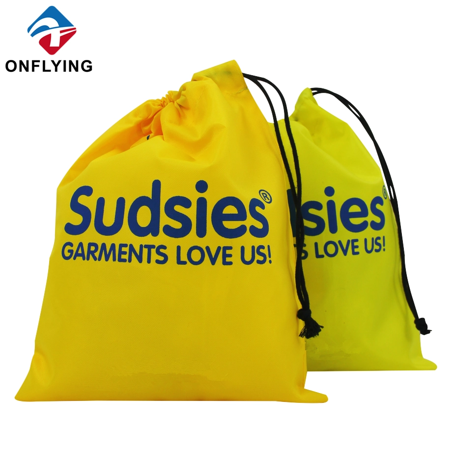 China Promotional Custom Brand Polyester Drawstring Bag Factory Manufacturer manufacturer