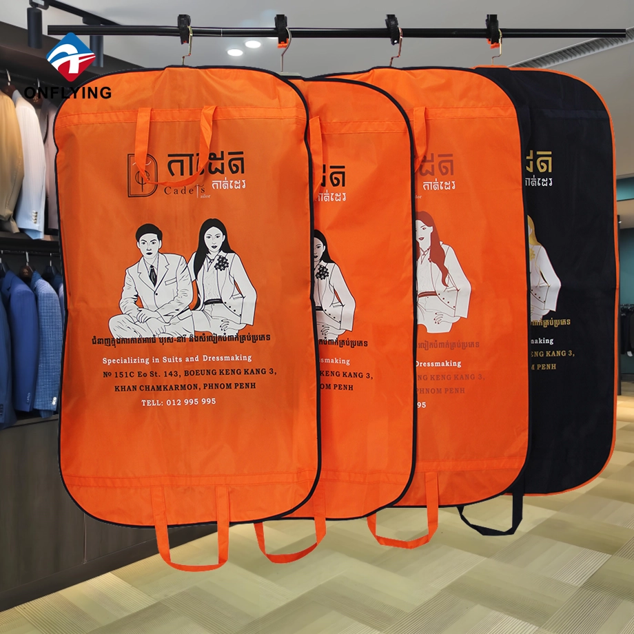 China High Quality Custom waterproof polyester suit cover bag Factory Supplier manufacturer