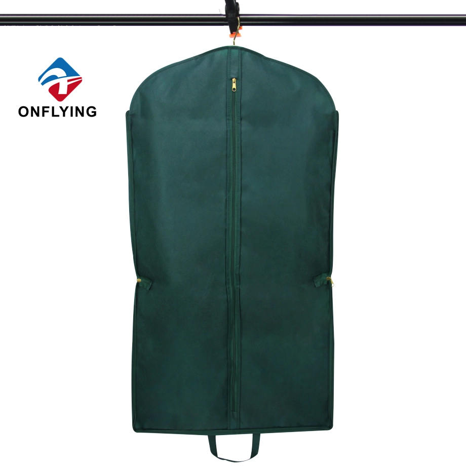 Foldable Zipper Closure Suit Garment Custom Bag with Logo Factory Manufacturer - COPY - 21knjo