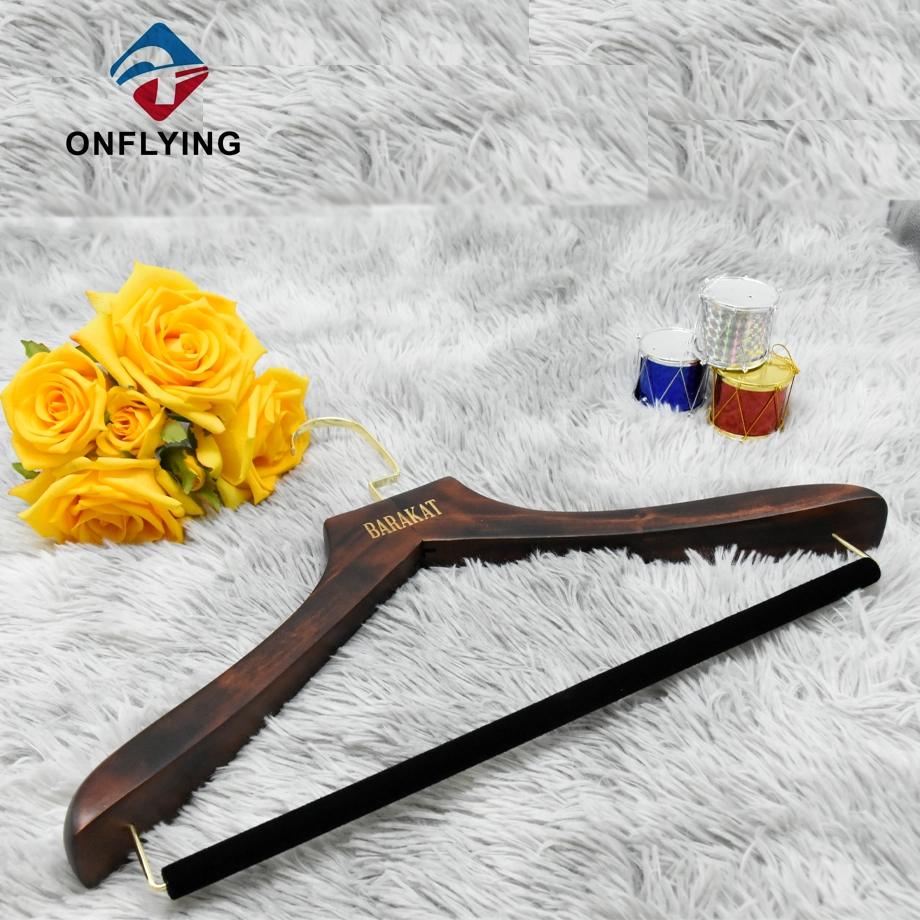Wooden Garment Suit Hangers Manufacturer