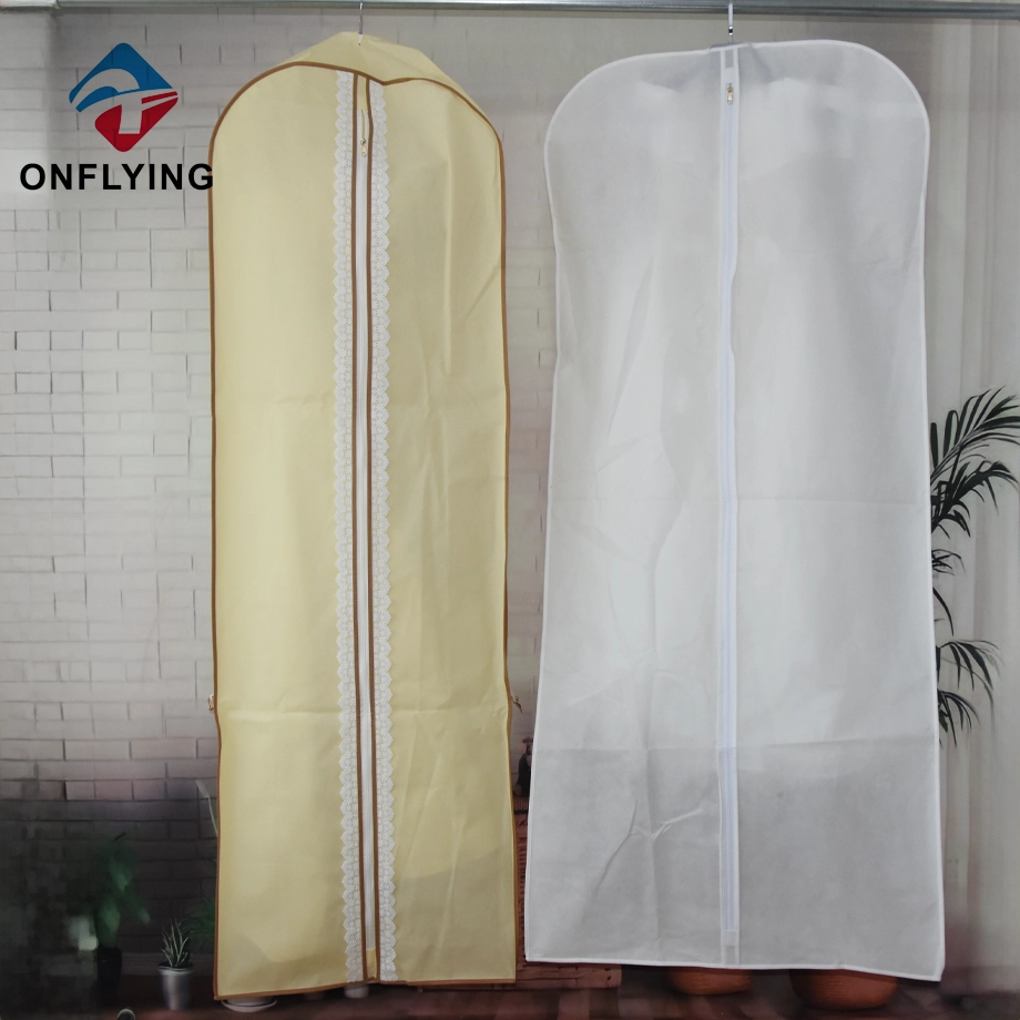 فاخرة دسم مع Gusset Bridal Long Wedding Bass Custom Pags China Mustribier