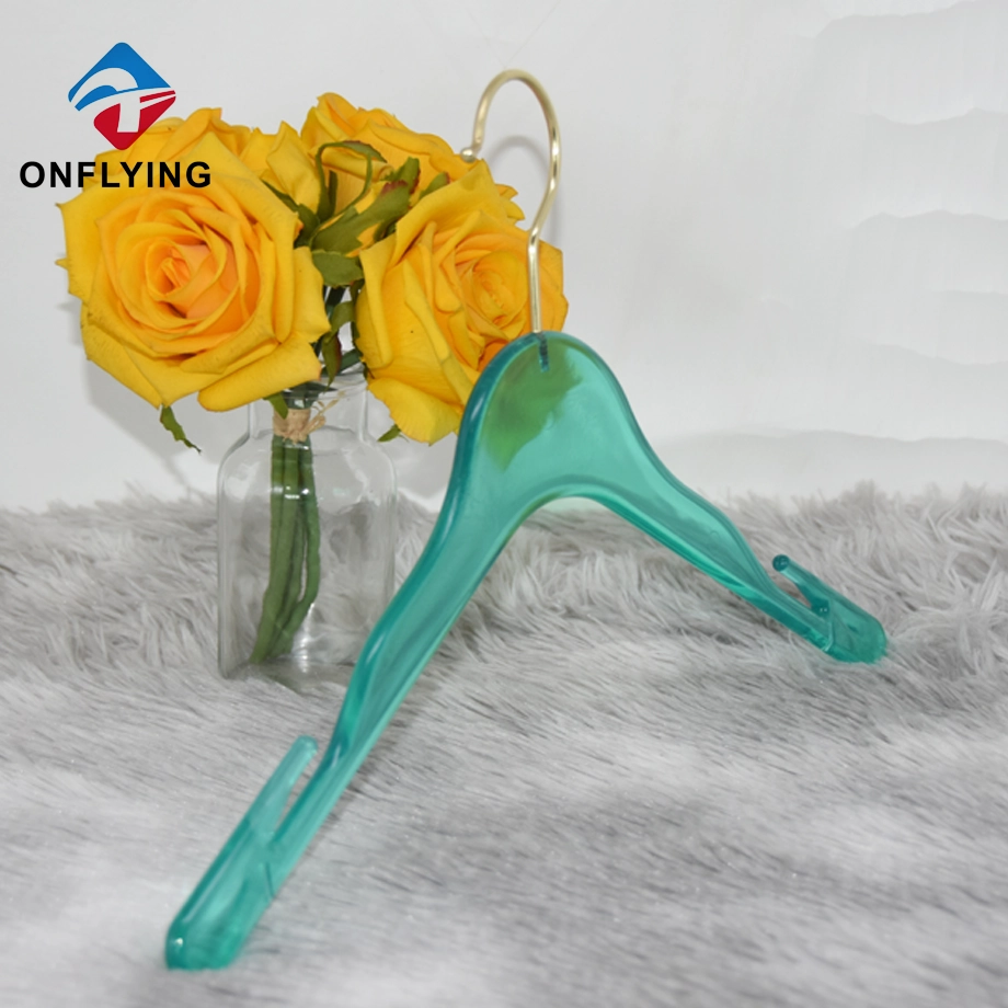 Hot Selling Custom Logo Perspex Lady's Boutique Hangers China Manufacturer