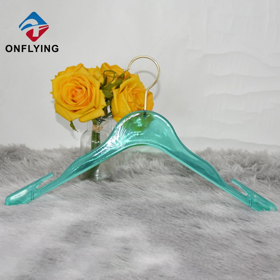 Hot Selling Custom Logo Perspex Lady's Boutique Hangers China Manufacturer
