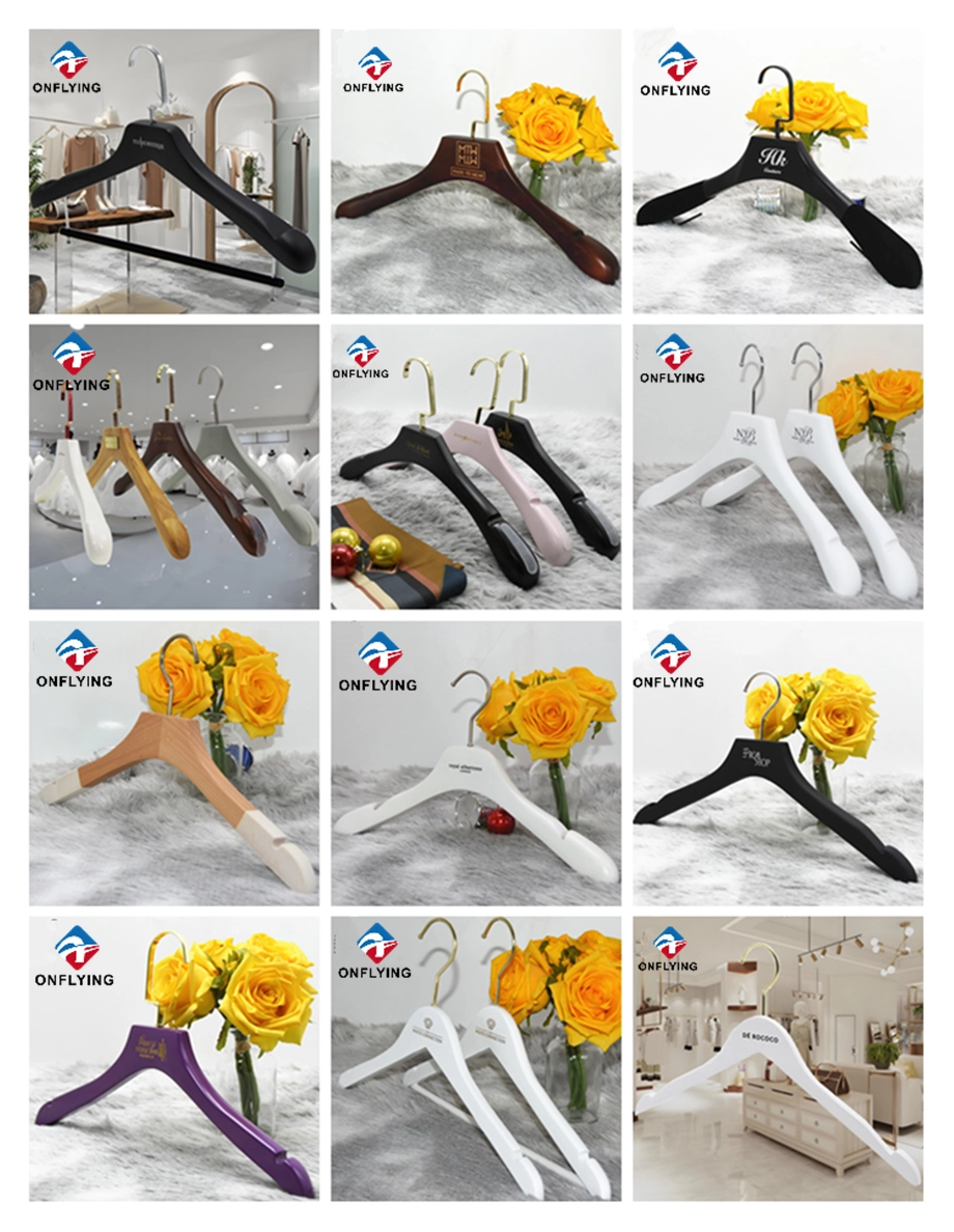 wooden dress hangers factory