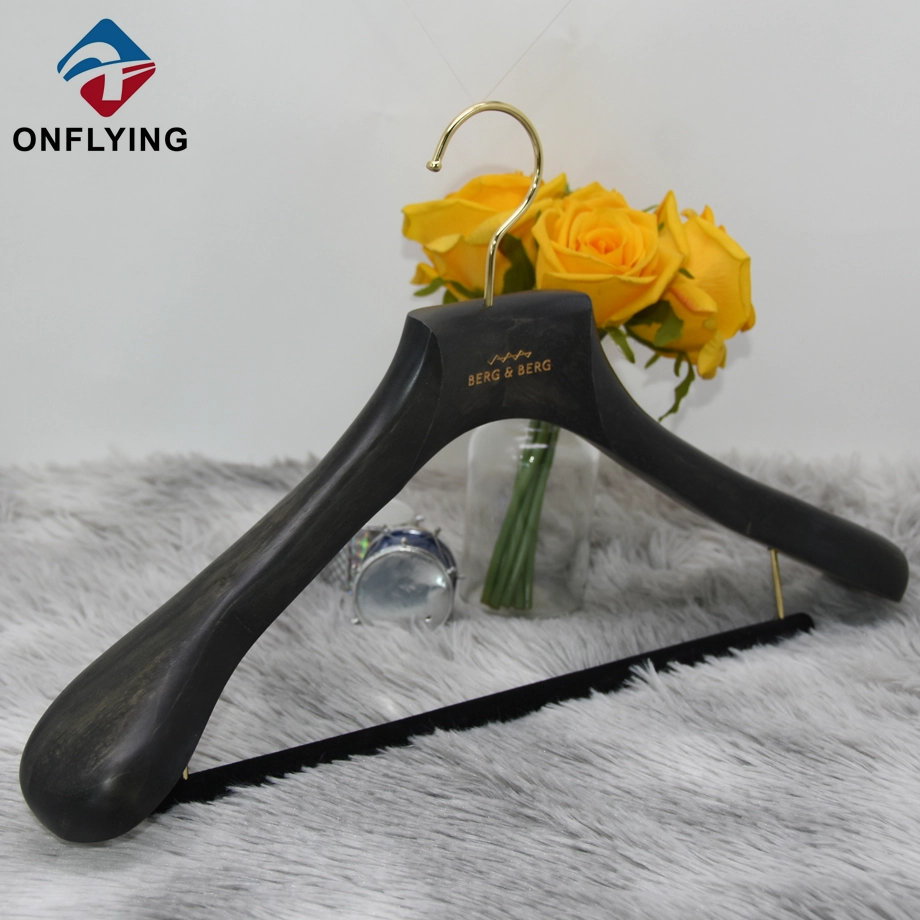 Wood Hangers Custom Logo Manufacturer