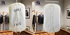 ¡RECIÉN LLEGADO! Bolsas de polvo de prenda de algodón premium para protección de traje ¡RECIÉN LLEGADO! Bolsas de polvo de prenda de algodón premium para protección de traje
