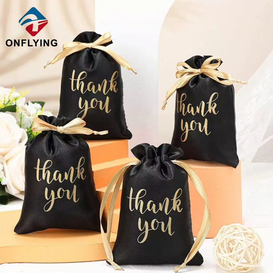 Luxury Custom Durable Waterproof Reusable Polyester Drawstring Bag China Supplier