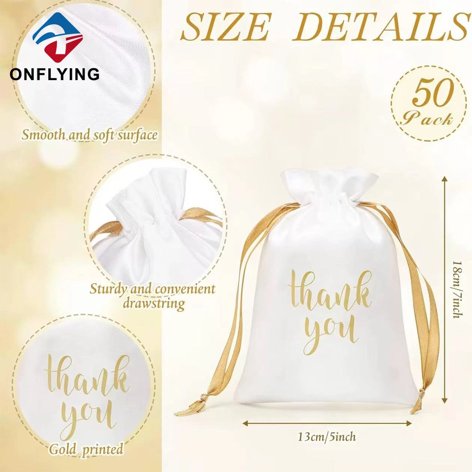 Luxury Custom Durable Waterproof Reusable Polyester Drawstring Bag China Supplier