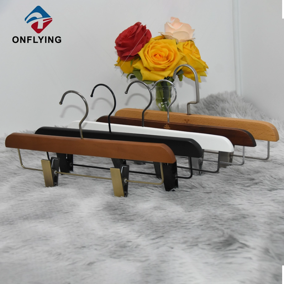 Luxurty Bronze Round Hook Skirt Pant Hangers With Clip China Factory