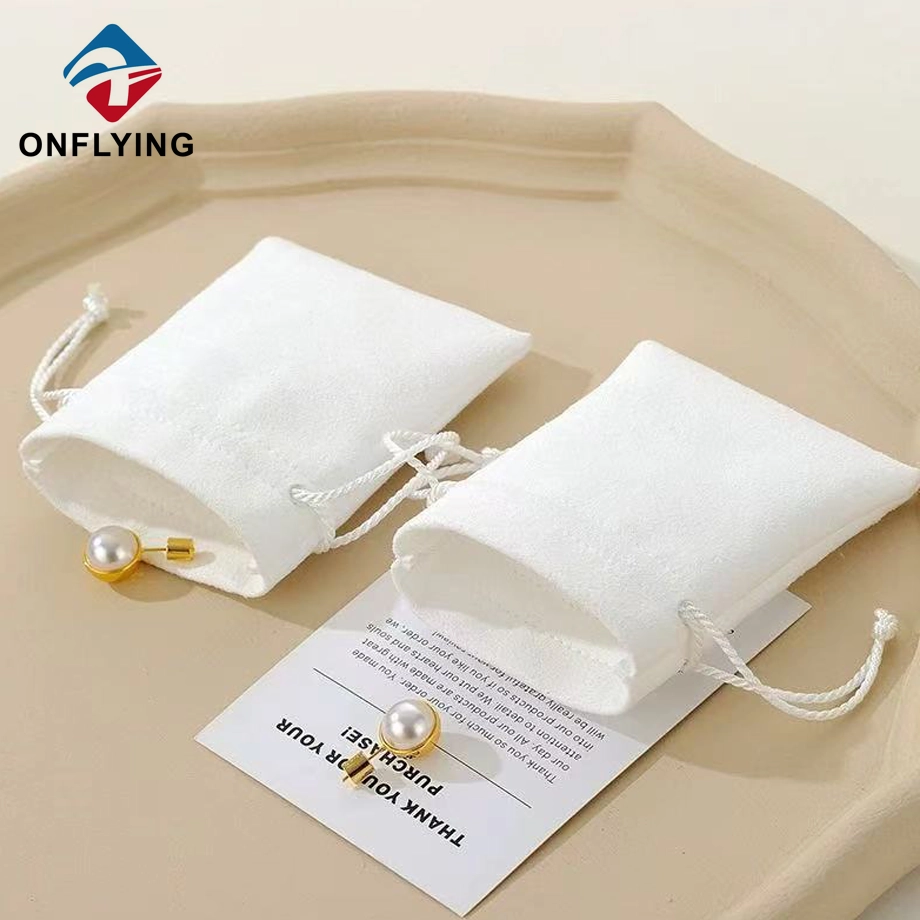 Luxury Durable Recyclable Velvet Christmas Drawstring Bag China Manufacturer