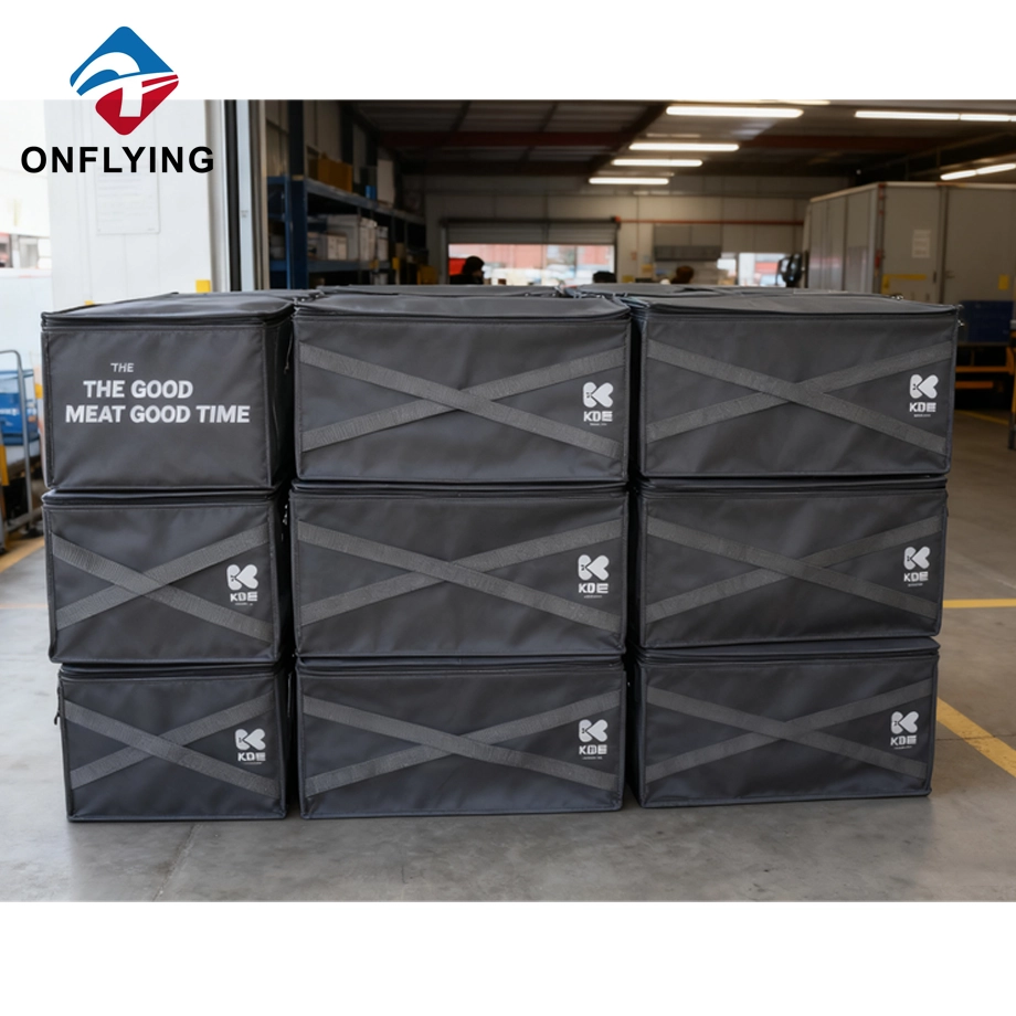 Large Capacity Thermal Food Delivery Custom Insulated Bags China Factory