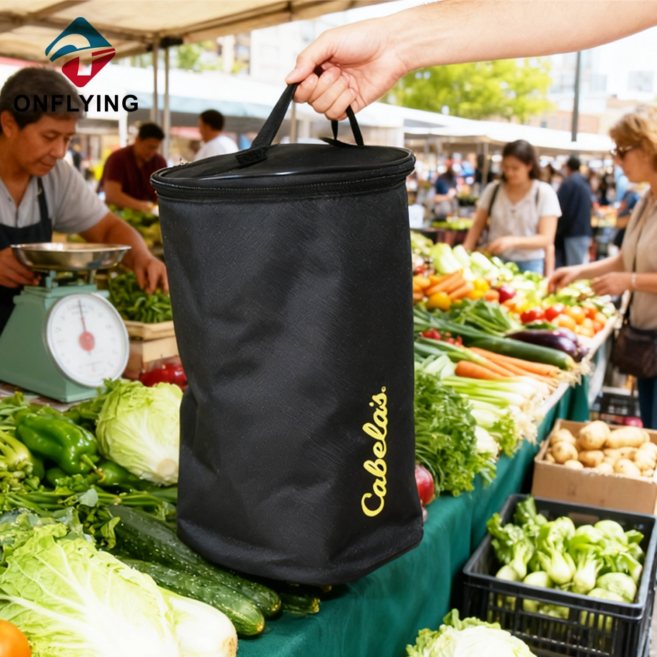 Leakproof Neoprene Liner Cylinder Lunch Insulated Bag China Manufacturer