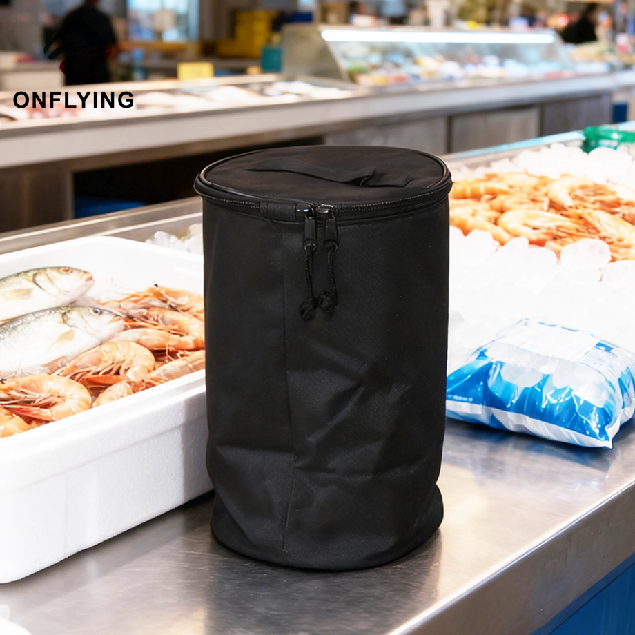 Leakproof Neoprene Liner Cylinder Lunch Insulated Bag China Manufacturer