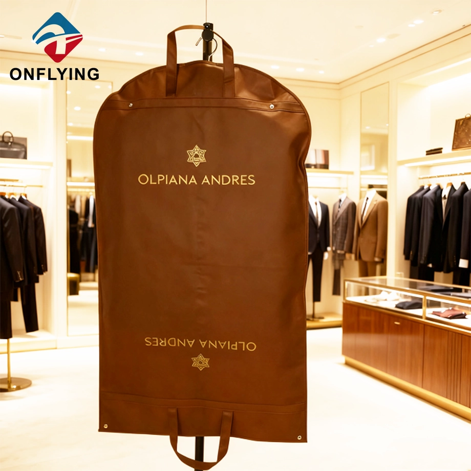 Luxury Hot Sale Men's Coat Garment Non-Woven Custom Suit Bag China Supplier