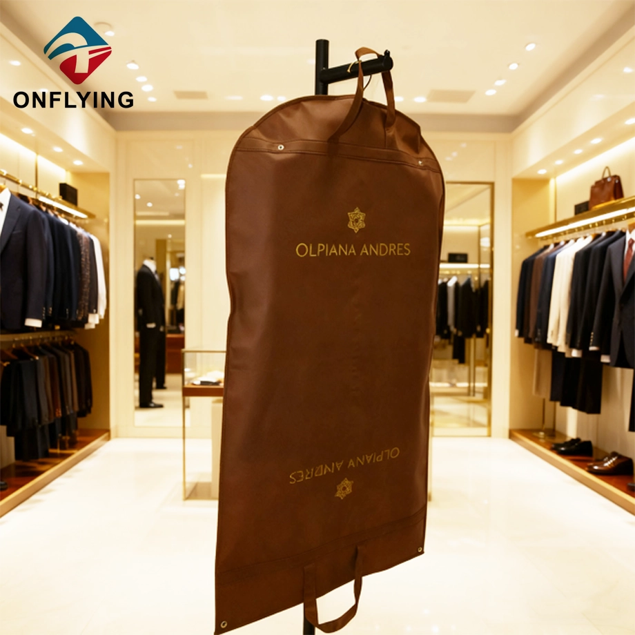 Luxury Hot Sale Men's Coat Garment Non-Woven Custom Suit Bag China Supplier