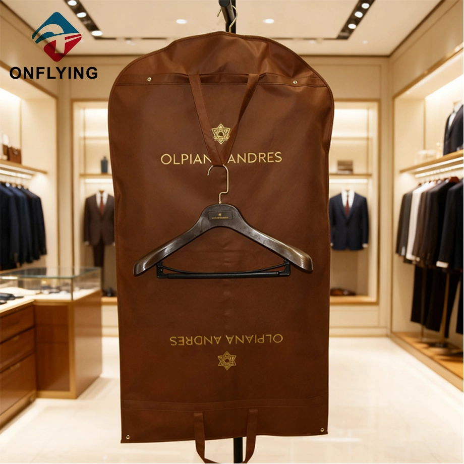 Luxury Hot Sale Men's Coat Garment Non-Woven Custom Suit Bag China Supplier
